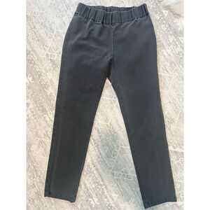 Soft Surroundings Women's Pull On Gray Denim Skinny Pants Size Ex Small Petite